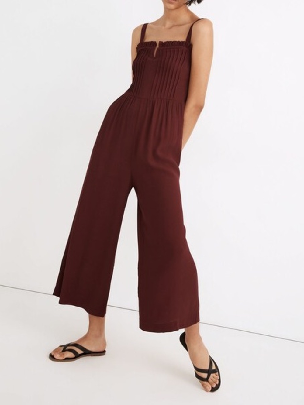 Madewell Pintuck Jumpsuit